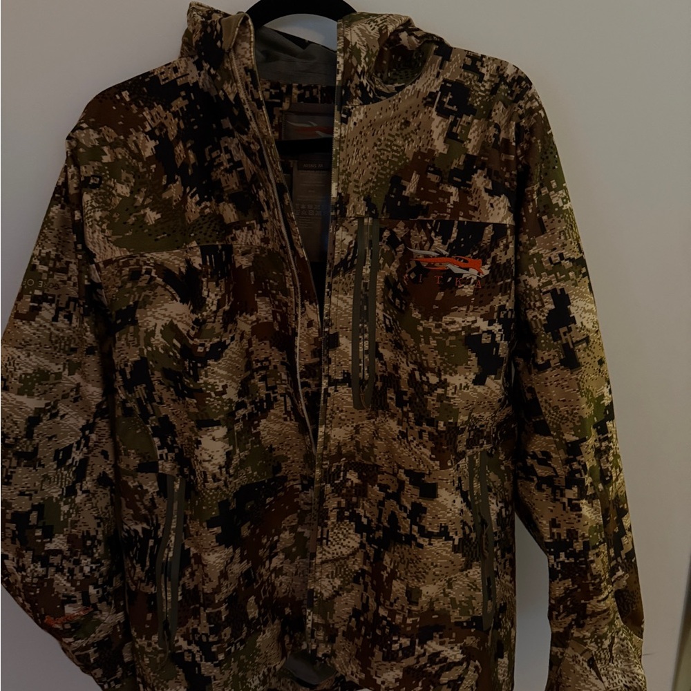 Men's Digital Camo Raincoat
